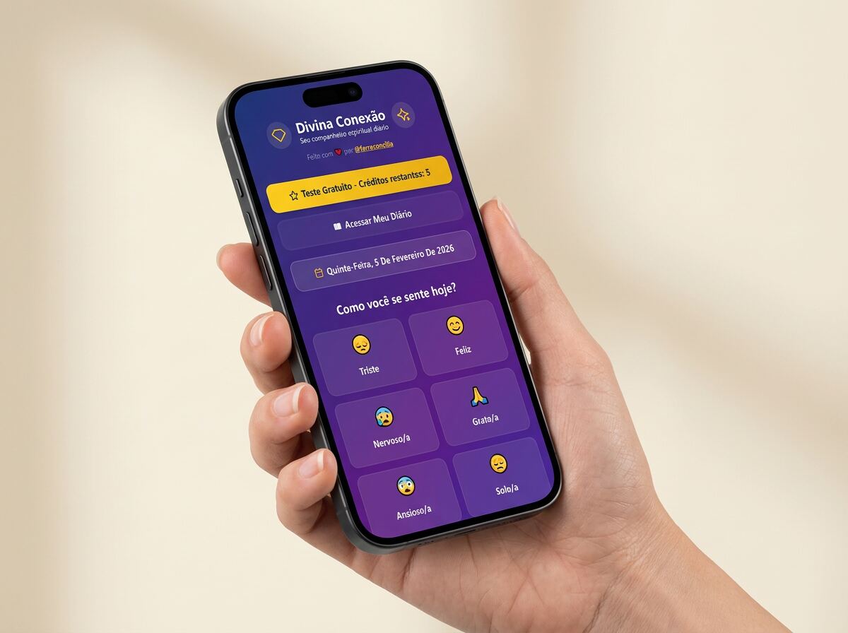 1 mês do app de devocionais