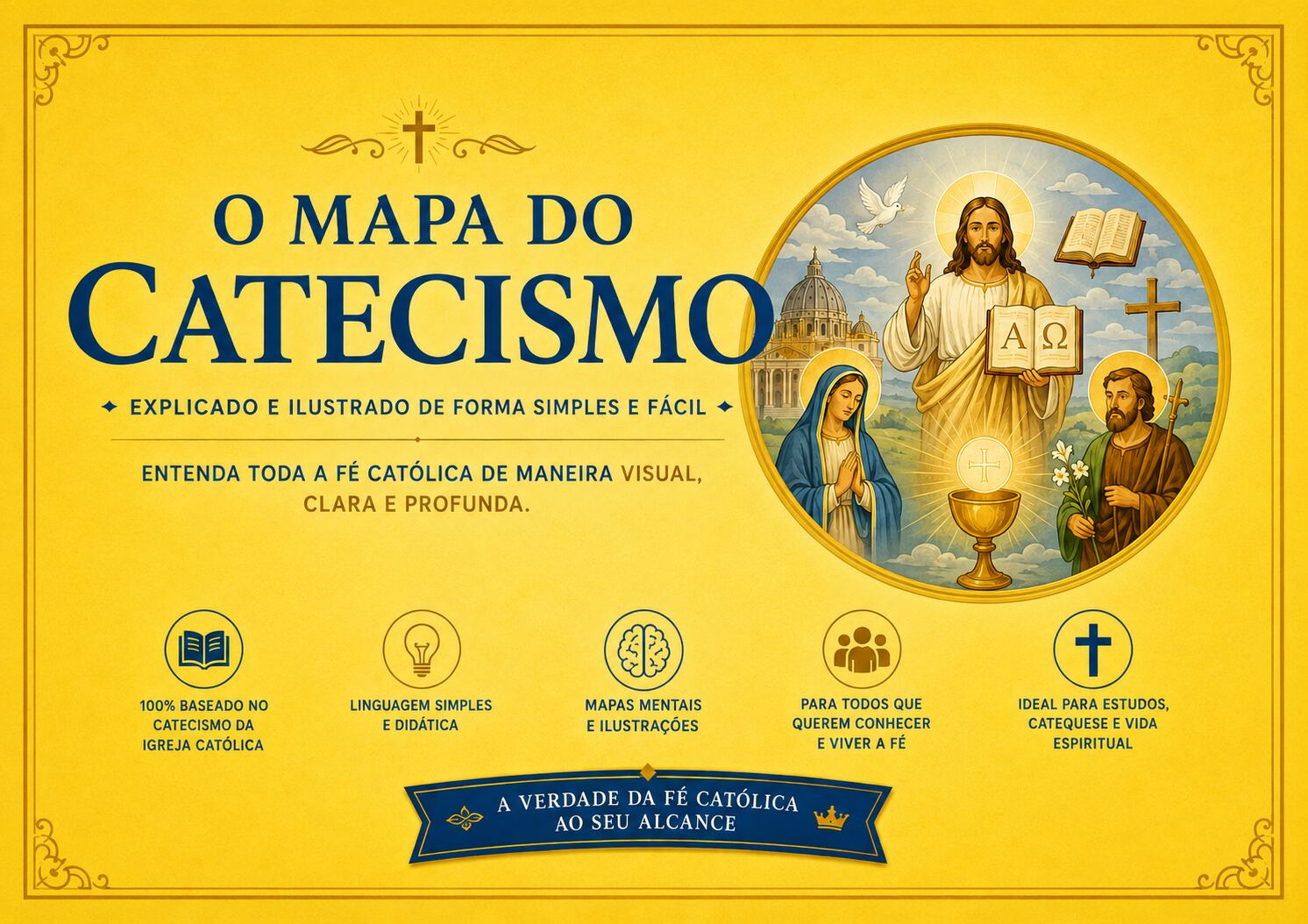 Capa do Mapa do Catecismo